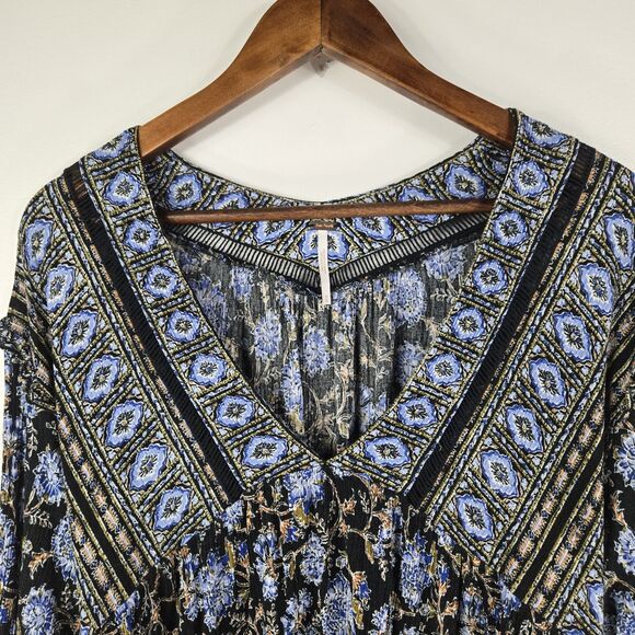 Free People Women's Size Medium Moonlight Dance Mini Dress Tunic - Picture 2 of 12